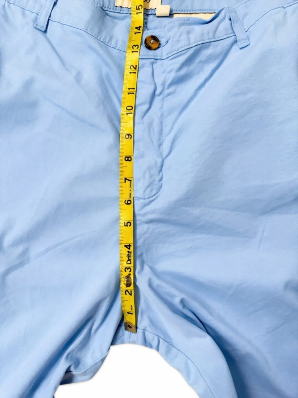 Saddlebred Light Blue Chino Shorts‎ Mens Casual Preppy Coastal Summer